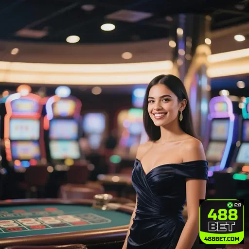 Imagem promocional do 488bet Casino destacando jogos de cassino online no site 488bet